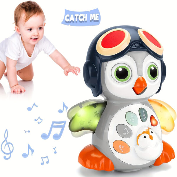 Light Music Swing Dancing Penguin